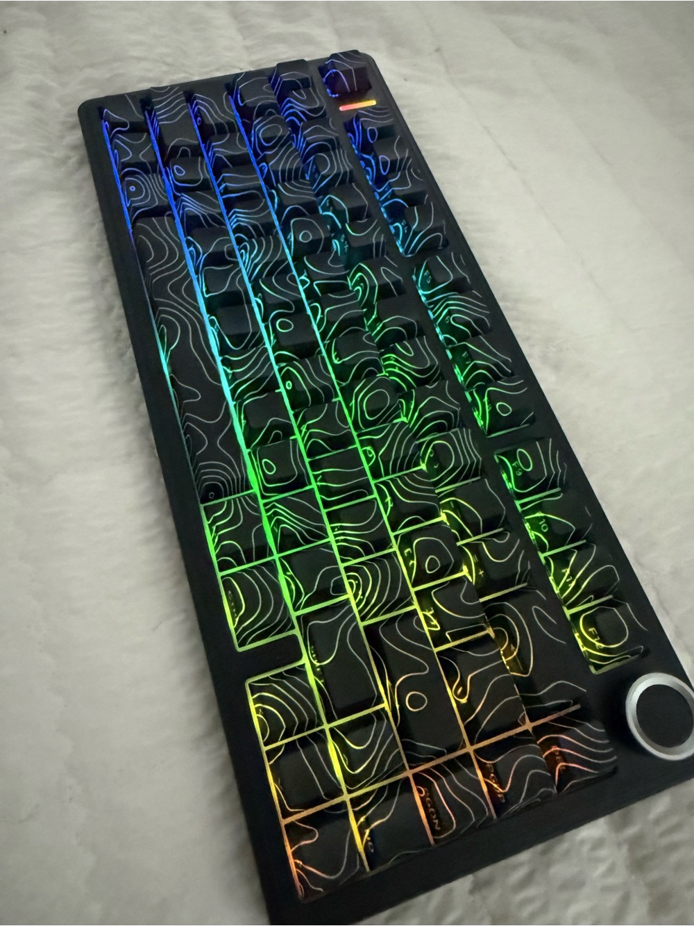 AULA F75 HE 3-in-1 Magnetic Switch Gaming Keyboard RGB Black Contour